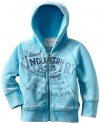 Diesel Baby-Boys Infant Sonkyb Washed Zip Hoodie, Sea Blue, 6 Months