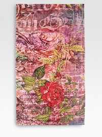 So richly colored and meticulously detailed, this plush beach towel has the look of a tapestry you'd hang on your wall.Pre-washed and pre-shrunkThick terryCotton70L X 40WMachine washMade in USA So richly colored and meticulously detailed, this plush beach towel has the look of a tapestry you'd hang on your wall.Pre-washed and pre-shrunkThick terryCotton70L X 40WMachine washMade in USA