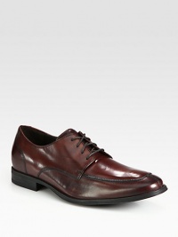 A dapper design, crafted in sleek leather, for the distinguished gentleman of style.Leather upperLeather liningPadded insoleRubber soleImported A dapper design, crafted in sleek leather, for the distinguished gentleman of style.Leather upperLeather liningPadded insoleRubber soleImported