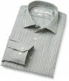 Perry Ellis Men's Perry Ellis Premium City Fit Check Dress Shirt