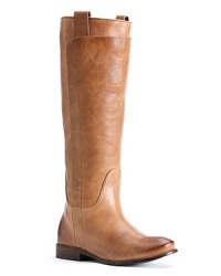 These tall, rugged riding boots, crafted in slightly vintage leather, are a perfect example of Frye design, and why this brand's timeless, slightly Western styles remain go-tos season after season. These tall, rugged riding boots, crafted in slightly vintage leather, are a perfect example of Frye design, and why this brand's timeless, slightly Western styles remain go-tos season after season.