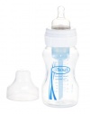 Dr. Brown's BPA Free Polypropylene Natural Flow Wide Neck Bottle 8 Ounce, Single Pack