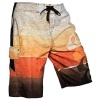 Quiksilver Men's Cypher Alpha 21 Kelly Slater Signature Boardshorts Orange & Black Y101061Q-ORG