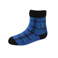 Polo Ralph Lauren infant boys Buffalo Plaid Crew grippers socks blue 1 pair - 18-24 months Polo Ralph Lauren infant boys Buffalo Plaid Crew grippers socks blue 1 pair - 18-24 months
