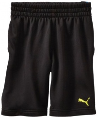 Puma - Kids Boys 2-7 Little French Terry Short, Black, 7 Puma - Kids Boys 2-7 Little French Terry Short, Black, 7