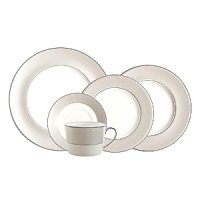 The embodiment of simplicity and grace; platinum bands and pure white stitches with raised dots adorn a pearlescent linen border. Inspired by the silk fabrics in Monique's evening gown designs, pearlized blue and tan accent colors create a look that is both elegant and beautifully serene. The embodiment of simplicity and grace; platinum bands and pure white stitches with raised dots adorn a pearlescent linen border. Inspired by the silk fabrics in Monique's evening gown designs, pearlized blue and tan accent colors create a look that is both elegant and beautifully serene.