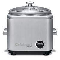 Rice makes a great foundation for almost any type of meal. This state-of-the-art rice cooker makes sure it comes out right. Use the built-in tray to steam other foods while the rice is cooking, and when you're done, the nonstick coating makes cleanup easy. Model CRC-800. Manufacturer's limited 3-year warranty. Rice makes a great foundation for almost any type of meal. This state-of-the-art rice cooker makes sure it comes out right. Use the built-in tray to steam other foods while the rice is cooking, and when you're done, the nonstick coating makes cleanup easy. Model CRC-800. Manufacturer's limited 3-year warranty.