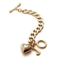 Juicy Couture Gold Starter Charm Bracelet Juicy Couture Gold Starter Charm Bracelet
