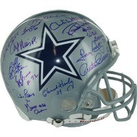 Steiner Sports Dallas Cowboys Greats Team Signed Helmet