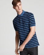Update your essentials with a handsome polo from Burberry Brit, featuring a modern fit silhouette for masculine polish.