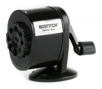 Stanley Bostitch All Metal Antimicrobial 8-hole Manual Pencil Sharpener With Dual Cutters, Black (MPS1-BLK) Stanley Bostitch All Metal Antimicrobial 8-hole Manual Pencil Sharpener With Dual Cutters, Black (MPS1-BLK)