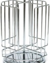 Lipper International Coffee T-Disc Organizer, Chrome