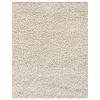 Anji Mountain Bamboo Chairmat & Rug Co. 3-Foot-by-5-Foot Silky Shag Rug, Ivory