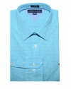 Tommy Hilfiger Men Custom Fit Plaid Stretch Logo Shirt