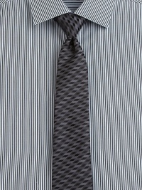 A diagonal abstract box design handsomely adorns this dress wardrobe staple woven in Italian silk.About 3 wideSilkDry cleanMade in Italy A diagonal abstract box design handsomely adorns this dress wardrobe staple woven in Italian silk.About 3 wideSilkDry cleanMade in Italy