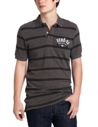 ecko unltd. Men's Short Sleeve Left Chest Stripe Polo Shirt