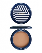 Combining comfort, flawless sheer-low transparent coverage and long wear, this is bronze with a fully dimensional yet natural finish. Comes in a nautical blue and white striped compact. Limited edition.