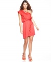 Ruffles add an ultra-femme appeal to this BCBGeneration dress perfect for hot date-night look!