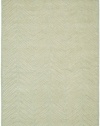 Area Rug 6x6 Round Contemporary Chevron Leaves Color - Safavieh Martha Stewart Rug from RugPal