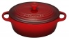 Le Creuset Stoneware 12-Ounce Mini Oval Cocotte, Cherry