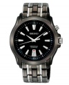 Designed for the man seeking bold adventures, this ion-finished Seiko watch is built to last.
