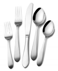 Basically brilliant. A smooth satin finish and subtle arch make the Salisbury Satin flatware set a perfect match for virtually any dinnerware and decor. Featuring service for 4 from International Silver. Basically brilliant. A smooth satin finish and subtle arch make the Salisbury Satin flatware set a perfect match for virtually any dinnerware and decor. Featuring service for 4 from International Silver.