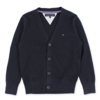 Tommy Hilfiger Baby Boys V-Neck Cardigan Navy Age 6 Months Tommy Hilfiger Baby Boys V-Neck Cardigan Navy Age 6 Months