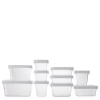 OXO Good Grips 20-Piece LockTop Container Set with White Lids