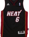 NBA Miami Heat LeBron James Swingman Road Youth Jersey, Black, Medium