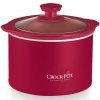 Crock-Pot SCR151R 1-1/2-Quart Round Manual Slow Cooker, Red