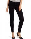 Hudson Women's Nico Midrise Skinny in Black, Black, 24