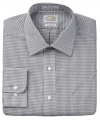 Check, please. This patterned shirt from Eagle covers your look from all four corners.