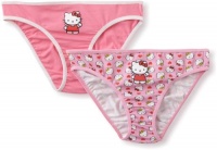 Hello Kitty Girls 7-16 Friends Flowers And Hearts 2 Pack Bikini Panty, Pink Heart, Small Hello Kitty Girls 7-16 Friends Flowers And Hearts 2 Pack Bikini Panty, Pink Heart, Small