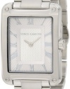 Vince Camuto Women's VC/5037SVSV Silver-Tone Bracelet with Screw Accents Watch