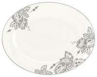 L By Lenox Floral Waltz 13 Platter L By Lenox Floral Waltz 13 Platter