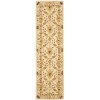 Safavieh Anatolia Collection Handmade Ivory Hand-Spun Wool Area Runner, 2-Feet 3-Inch by 12-Feet