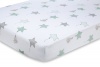 aden + anais 100% Cotton Muslin Crib Sheet, Up Up and Away Elephant