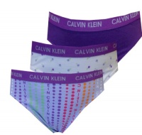 Calvin Klein Girls Shades of Purple Bikini 3 Pack for girls (14/16) Calvin Klein Girls Shades of Purple Bikini 3 Pack for girls (14/16)