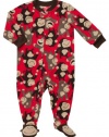 Carter's Infant Footed Fleece Sleeper - Monkeys-24 Months