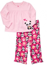 Carter's Toddler 2 Piece Fleece PJ Set - Panda w Cupcake-2T Carter's Toddler 2 Piece Fleece PJ Set - Panda w Cupcake-2T