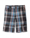 Levi's Boys 8-20 Flat Front Short, Parisian Blue, 16