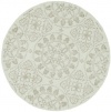 Area Rug 4x4 Round Transitional Shale Color - Safavieh Martha Stewart Rug from RugPal