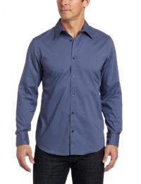 Calvin Klein Sportswear Men's Solid Stretch Free Fit Woven Shirt, Sail, X-Large Calvin Klein Sportswear Men's Solid Stretch Free Fit Woven Shirt, Sail, X-Large