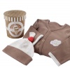 Baby Aspen Sweet Dreamzzz Pint of PJ's Sleep Time Gift Set, 0-6 Months, Chocolate
