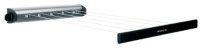 Brabantia Wall-Mount Pull Out Clothes Line, Stainless Brabantia Wall-Mount Pull Out Clothes Line, Stainless