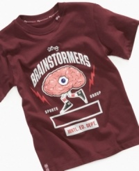 Smart thinking. Keep him casual and comfortable in this graphic t-shirt from LRG. Smart thinking. Keep him casual and comfortable in this graphic t-shirt from LRG.