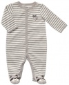 Carter's Raccoon Stripe Terry Coverall