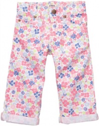 OshKosh B'Gosh Denim Capri - Pink Floral OshKosh B'Gosh Denim Capri - Pink Floral