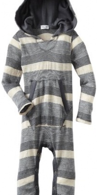 Splendid Littles Baby-Boys Newborn Oatmeal Stripe Jersey Playsuit, Pewter, 3-6 Splendid Littles Baby-Boys Newborn Oatmeal Stripe Jersey Playsuit, Pewter, 3-6