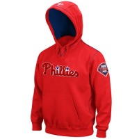 MLB Philadelphia Phillies Long Sleeve Hood Fleece Pull Over MLB Philadelphia Phillies Long Sleeve Hood Fleece Pull Over